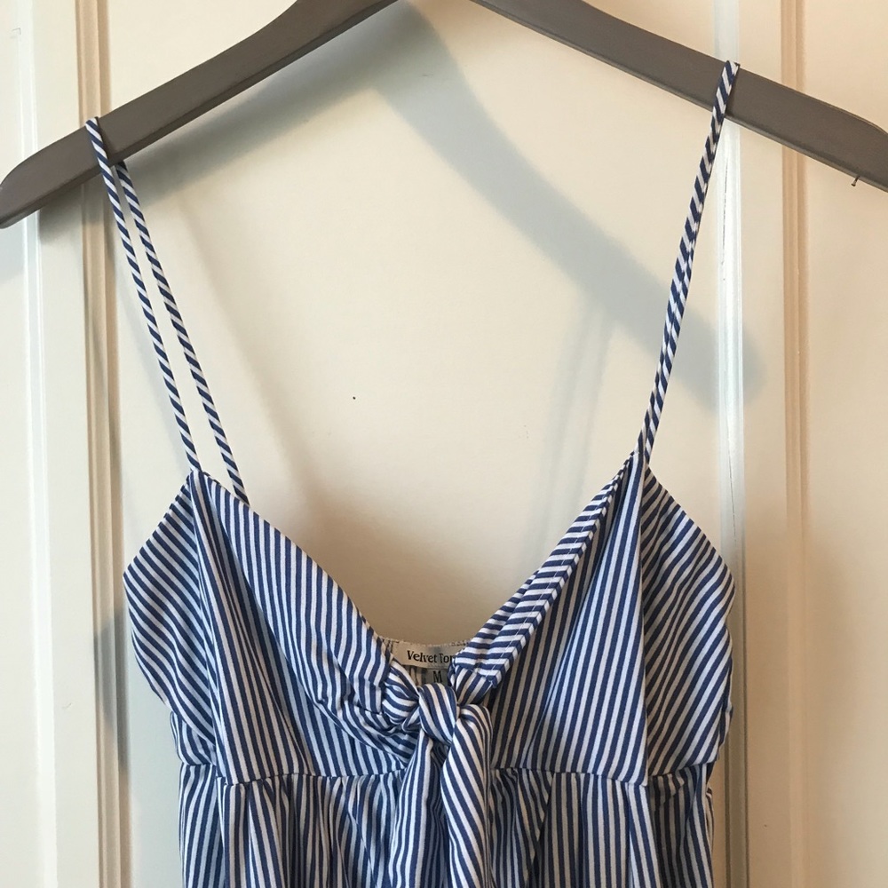 ✨NWOT Mid Dress Pin Striped✨ - Picture 5 of 5